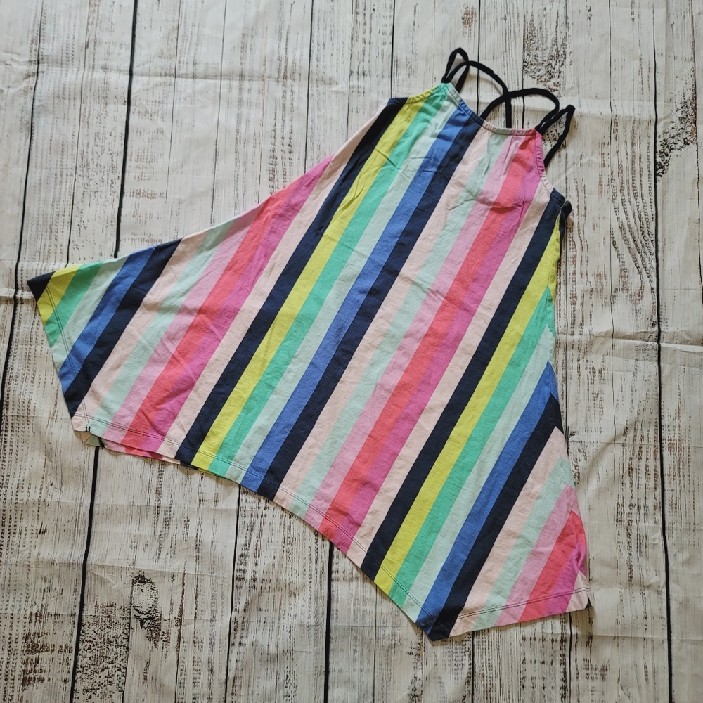 Gap Kids Multicolor Dress Girls Size L 10 Rainbow